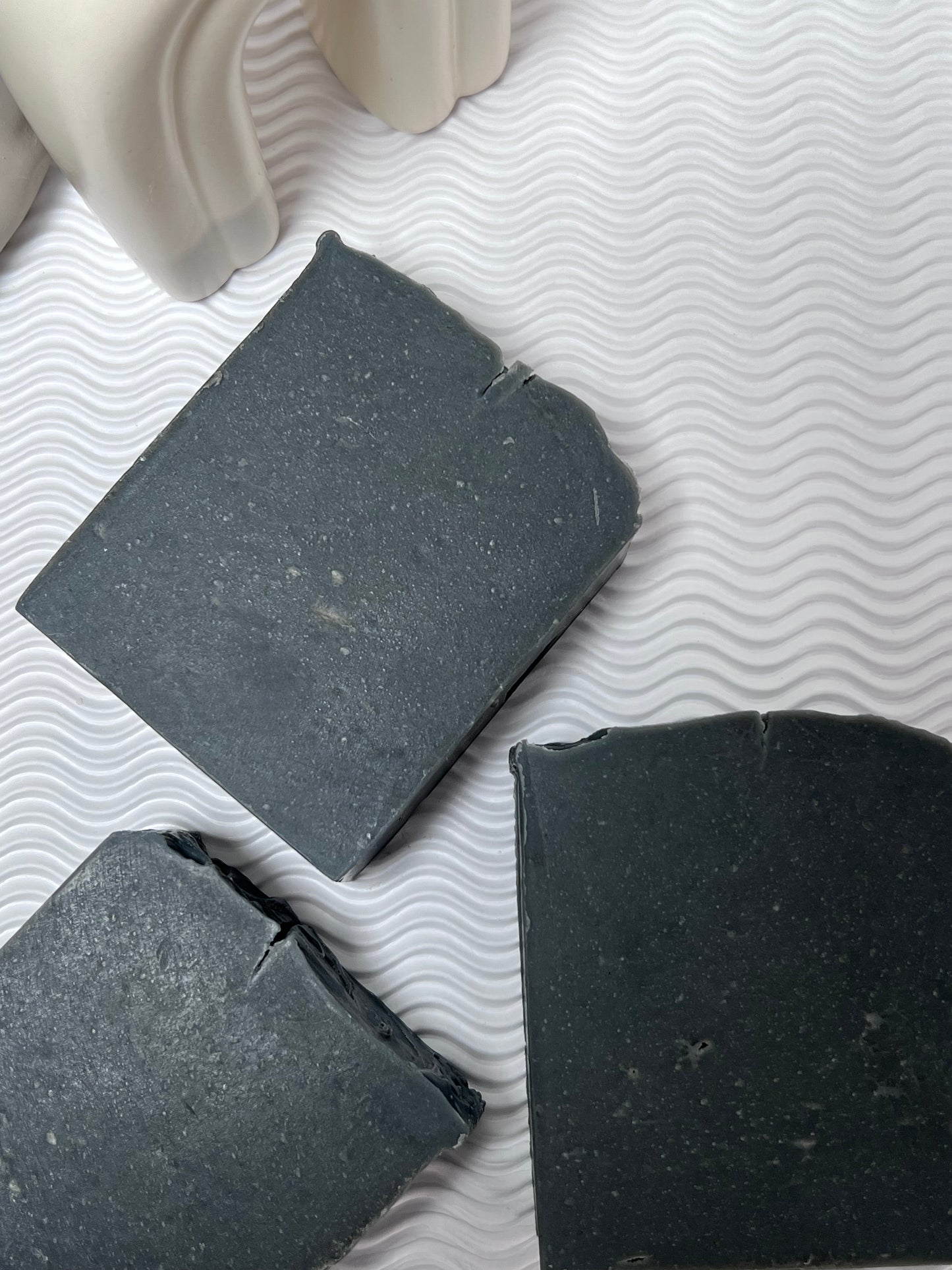 all natural charcoal goatmilk handmade soap