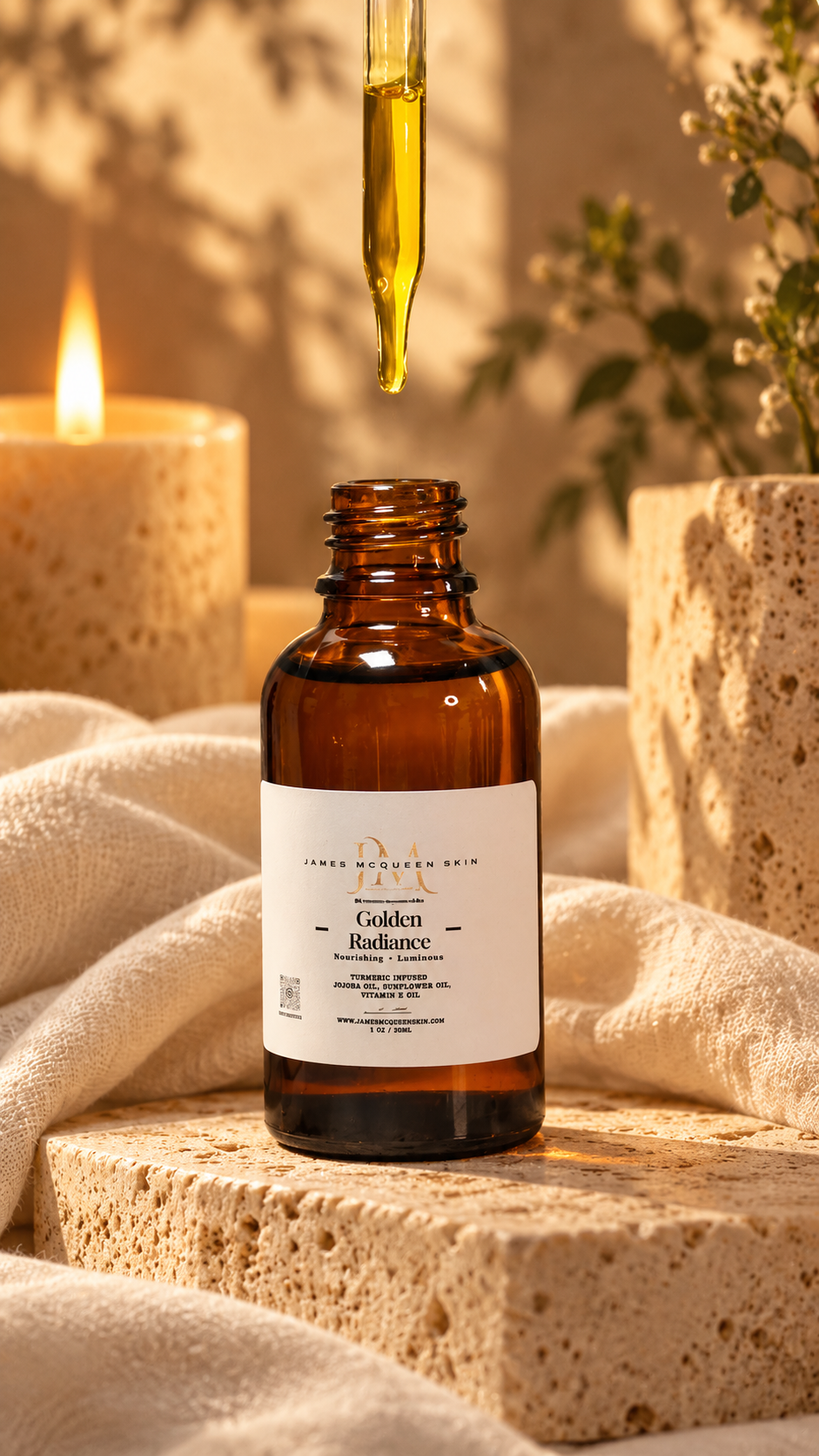 Golden Radiance Turmeric Infused Oil