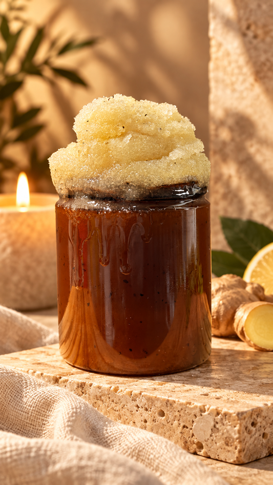 Lemon Ginger Green Tea Body Polish