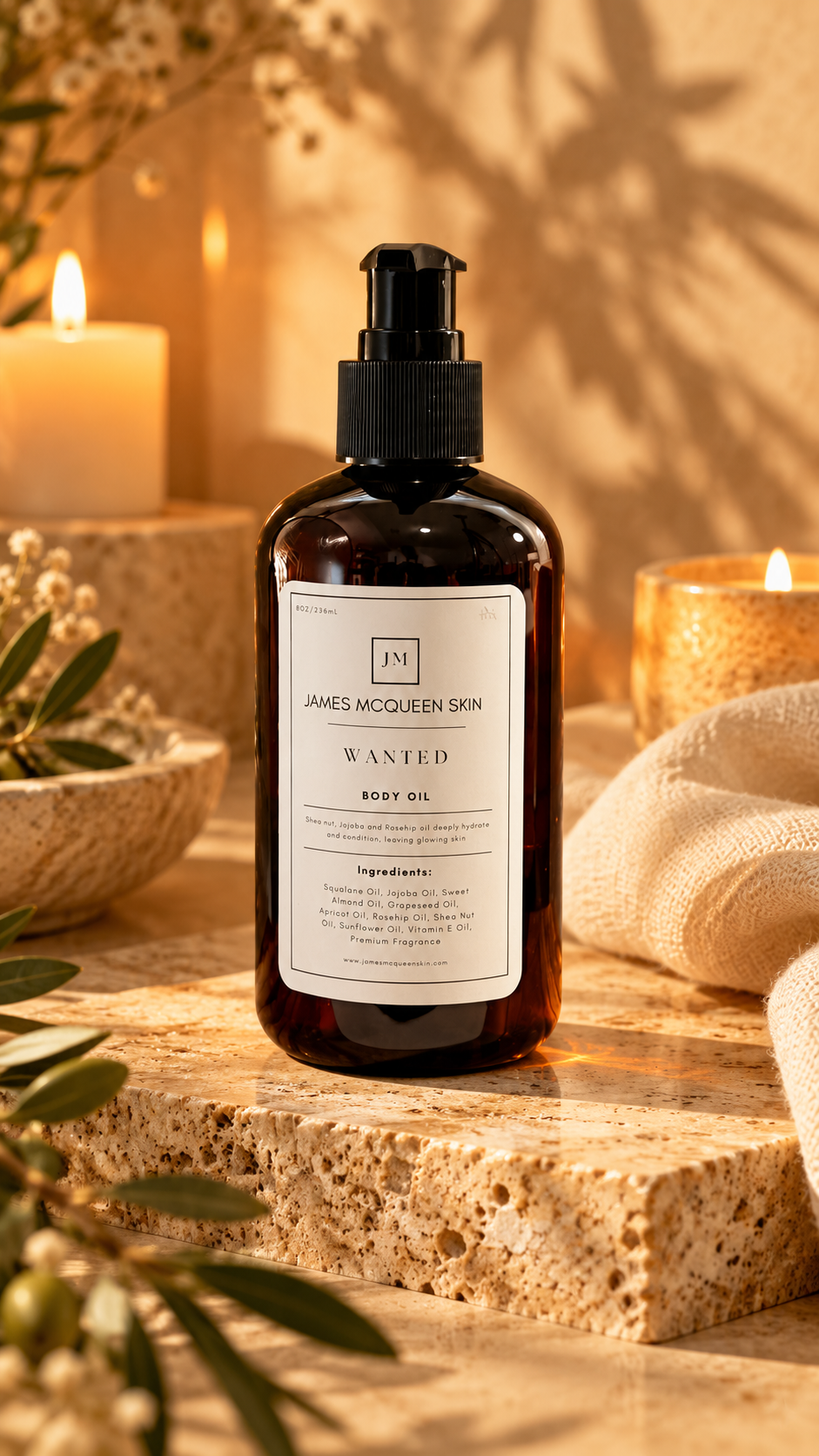 Wanted Body Oil